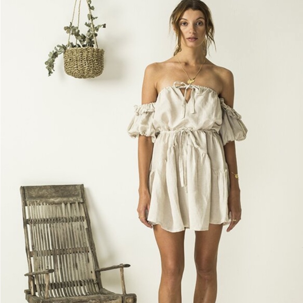 Bird & kite off shoulder dress Maeve dress